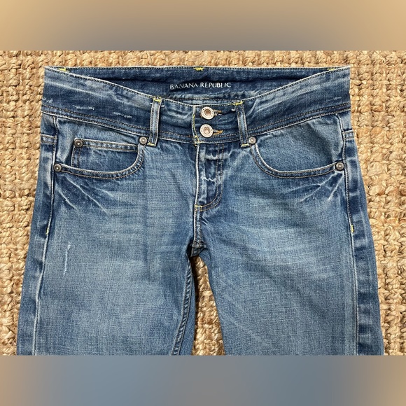 Vintage Banana Republic Low Rise Jeans, size 6 - Picture 2 of 5